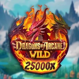 Dragons of Arcane Wild casino game by Foxium – featured logo at Betrepublic Casino