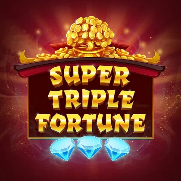 Super Triple Fortune slot visual from Greentube available on betrepublics.at